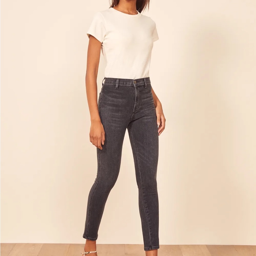 Reformation May High & Skinny jeans